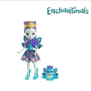 🌻4/$20 Enchantimals Patter Peacock